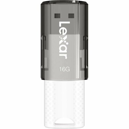 AWESOME AUDIO 16GB JumpDrive S60 USB 2.0 Type-A Flash Drive with Cap, White & Black AW3337552